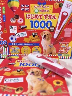 はじめてずかん 1000 英語 タッチペン付き