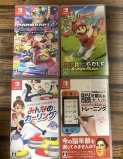 《バラ売り不可》Switchソフト　4点セット