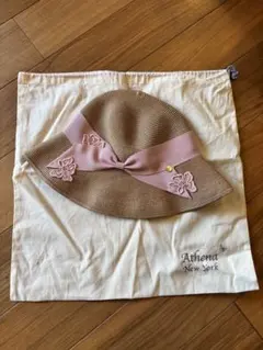Athena New York girl 麦わら帽子　L54のサムネイル