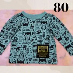 80サイズ　長袖Tシャツ　ハロウィン