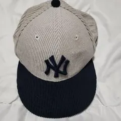 NEW ERA 9FIFTY YOUTH SNAPBACK ベージュ/ネイビー