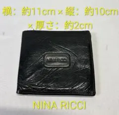 NINA RICCI 二つ折り財布 ブラックのサムネイル