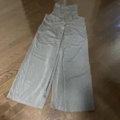 アンティカ風モードマニッシュ　グレーダブルタックワイドサロペット