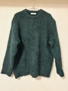 FREAK'S STORE ニット　ダークグリーン　セーター　メンズ　Mサイズ