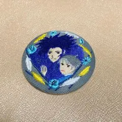 スタジオジブリ　刺繍缶バッジ　ハウルの動く城