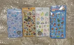 正規品 キャラクターシール 4点セット 新品 そらねこボンドロ ズートピア