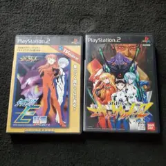 PS2 エヴァンゲリオン タイピングE計画＆新劇場版2 セット　ジャンク