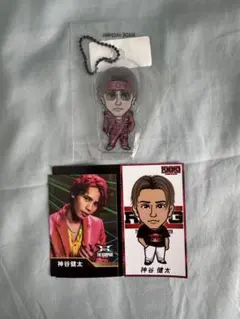 THE RAMPAGE 神谷健太 くじ カード クリアチャーム セット