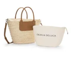 DEAN&DELUCA 保冷ポーチ付き かごバッグ ショルダー 小 - メルカリ