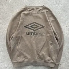 【希少】umbro アンブロ トレーナー スウェット ベージュ XL