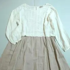 サマンサモスモス 刺繍 ワンピース