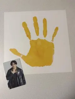 timelesz 特典　猪俣周杜　メッセージ入り手形とカードセット