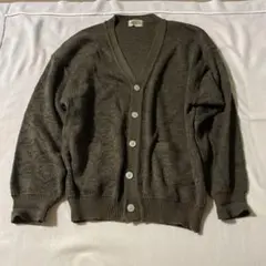 GIOVANNI UOMO ブラウン￼Vネック カーディガン