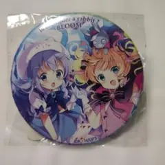 チノ＆シャロ 特典BIG缶バッジ 「ご注文はうさぎですか? BLOOM