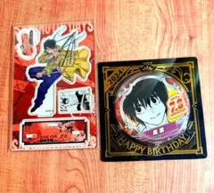 サカモトデイズ バースデイ 名場面ジオラマフィギュア 缶バッジ 南雲