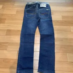 MPS ダークブルー ストレートパンツ