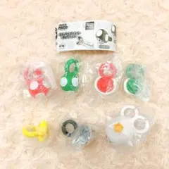 スーパーマリオ ファッションリングコレクション 全7種 フルコンプ