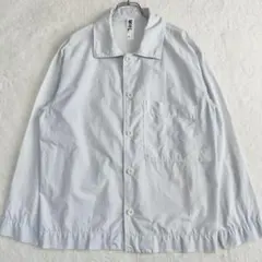 美品 24ss✨MHL. メンズ コットンリネン 長袖シャツ ワークシャツ M