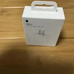 Apple純正 MWVV3AM/A USB-C 20W 充電器