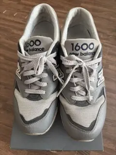 New Balance 1600 スニーカー グレー　箱付き