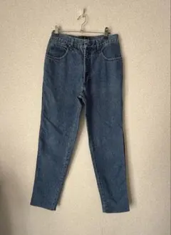 90s VINTAGE ／FENDI／サイドベロアラインデニムパンツ／着画ありのサムネイル