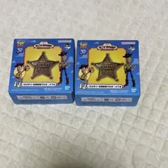 トイストーリー　1番くじ　F賞　〈ウッディ〉の保安官バッジ　2個セット