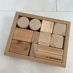 Mr. Head stamp 木製知育ブロック
