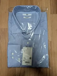 [ユニクロ][未使用]スーパーノンアイロンスリムフィットシャツ 長袖 3XL