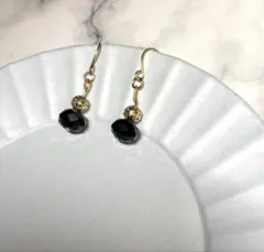 ピアス　ブラック　No.53