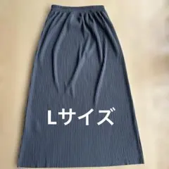 プリーツナロースカート　Lサイズ