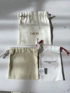 【未使用】ディオール　ロエベ 巾着袋 3点セット