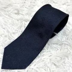 TETE HOMME テットオム　ネクタイ　花柄　ネイビー　ダークブルーのサムネイル