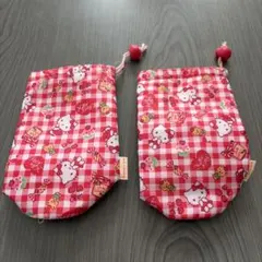 ハローキティ 水筒カバー 保冷バッグ2つセット