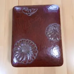 鎌倉彫 硯箱 菊彫り 伝統工芸品 - メルカリ