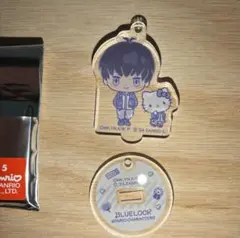 潔世一 ブルーロック×サンリオ ミニアクスタキーホルダー