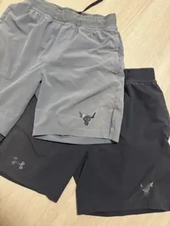 プロジェクトロック　ハーフパンツ2枚セット