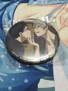 ユーリ!!! on ICE アニメイト 特典 ヴィクトル 勝生勇利 缶バッジ