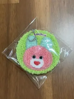 mojojojo モジョジョジョ ふわふわ缶チャーム loulou (うさぎ)