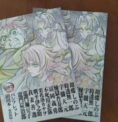 劇場版鬼滅の刃無限城編　映画入場者特典 パンフレット副読本〜鬼殺隊編〜2冊セット