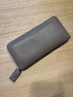 美品 サンローラン チャームロゴ 長財布 クラシックフルジップ