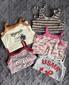 キッズ キャミソール タンクトップ 110～120サイズ 5点まとめ売り