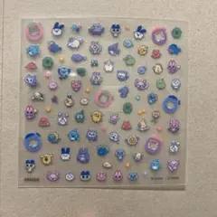 たまごっち ネイルシールコレクション デザインE ガチャガチャ