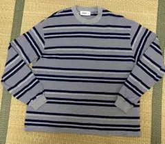 everyone border long sleeve tee shirt XL