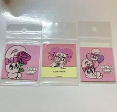 ESTHER BUNNY ステッカー 3枚セット