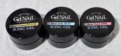 セリア　GelNail アイシングジェル 3色セット
