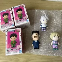 【新品未使用】HUNTER×HUNTER一番くじH賞　キルアレオリオシャルナーク