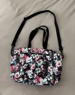レスポートサック　2wayフラワープリント トートバッグ