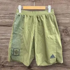 26U アディダス adidas スペイン代表 ハーフパンツ サッカー　グリーン
