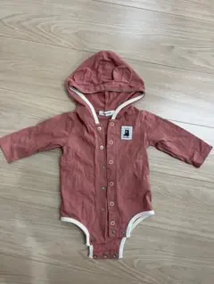 SLAP SLIPフード付きロンパース70美品