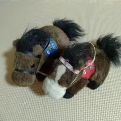 馬のぬいぐるみ